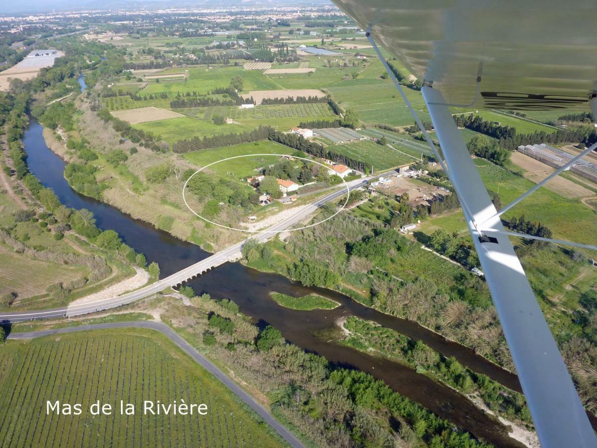 Mas De La Riviere Villa Villelongue-de-la-Salanque Luaran gambar